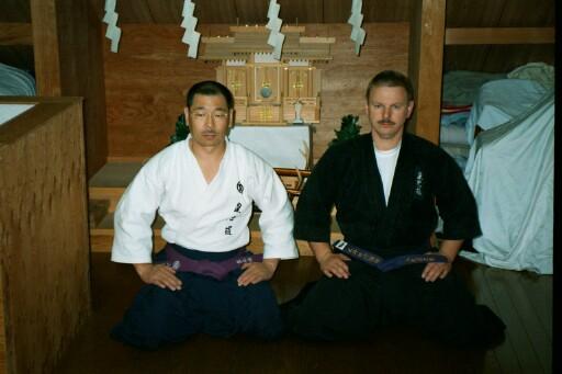Shihan stephane soke irie y au japon